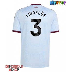 Aston Villa Victor Lindelof #3 Tredje trøje 2026-27 Kort ærmer Aston Villa Victor Lindelof #3 Tredje trøje 2026-27 Kort ærmer